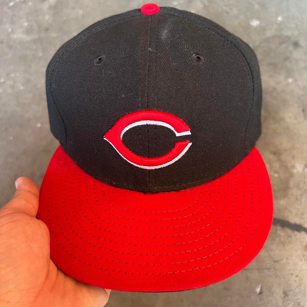 Cincinnati Reds MLB 7 1/2 59Fifty New Era Hat Fitted Cap Men